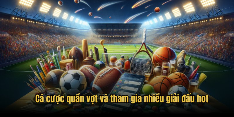 Cá cược quần vợt và tham gia nhiều giải đấu hot